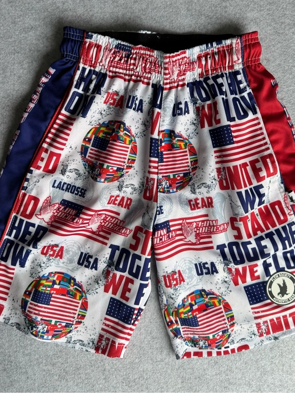 Flow Society Boys United We Flow Attack Short Size M
